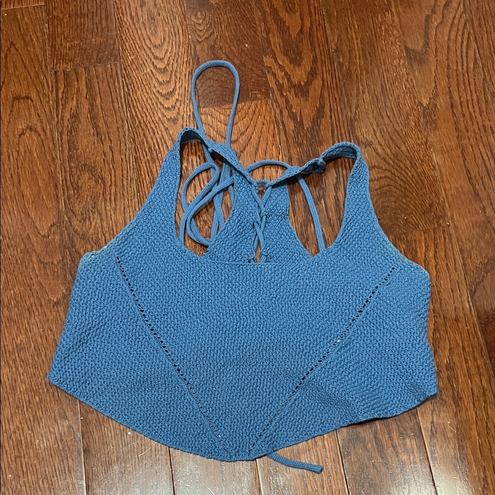Forever 21 Blue Knit Top